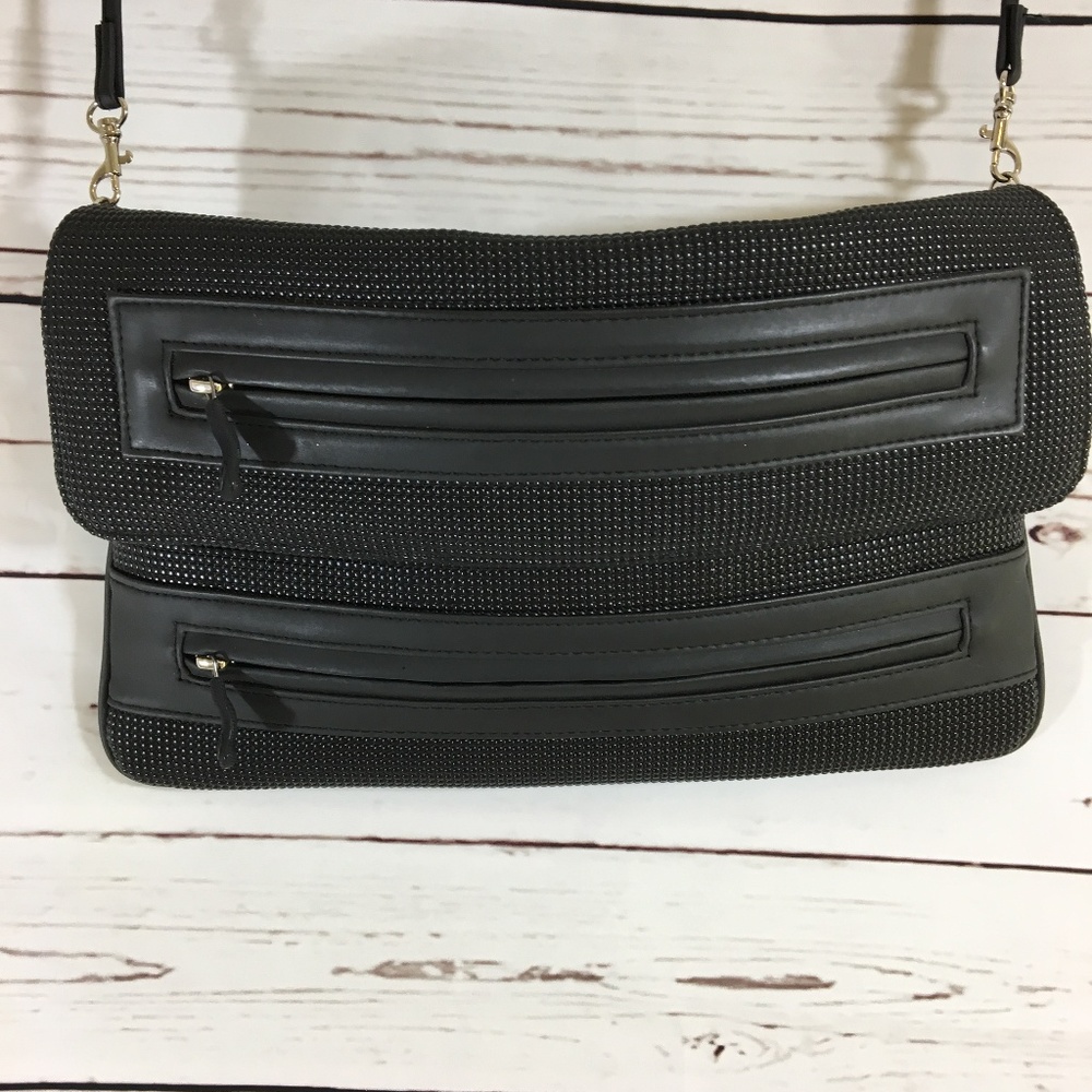 SOLD urban oxide Black Rubber Crossbody Bag - Picture 1 of 7